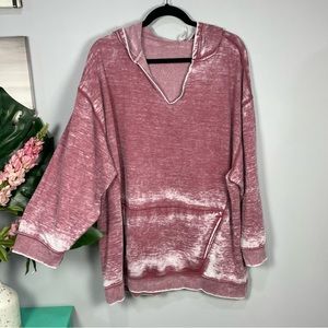 Free People oversized hoodie Sz S